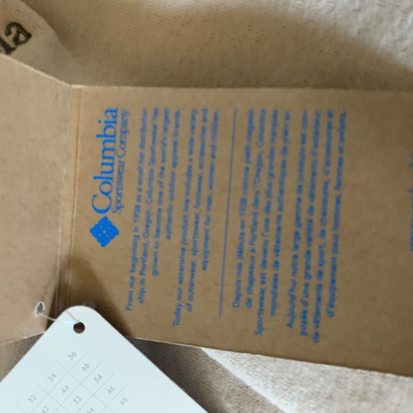 Columbia Bass fish men’s PFG crew neck tan beige green pullover/sweatshirt - Picture 11 of 12